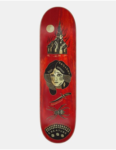 Creature Provost Origins Skateboard Deck - 8.47" de technologie