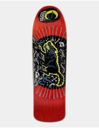 Santa Cruz Kendall Wolf Reissue Skateboard Deck - 9.28" Faites des économies