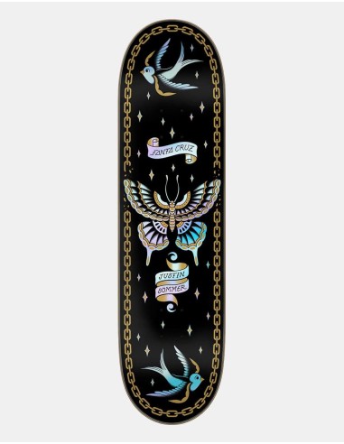 Santa Cruz Sommer Butterfly Skateboard Deck - 8" Economisez 