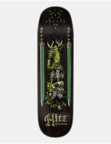 Creature Hitz Serrator Skateboard Deck - 9" à prix réduit toute l'année