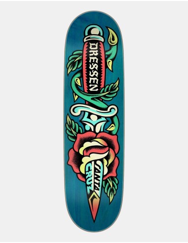 Santa Cruz Dressen Rose Dagger Skateboard Deck - 8.7" l'évolution des habitudes 