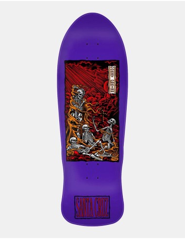 Santa Cruz O'Brien Purgatory Reissue Skateboard Deck - 9.85" 50-70% off 