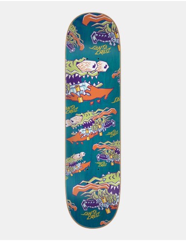 Santa Cruz Meek Scratched Slasher Skateboard Deck - 8" livraison et retour toujours gratuits