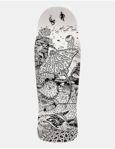 Santa Cruz Winkowski Aquatic My Colorway Shaped Skateboard Deck - 10.34" la colonne vertébrale