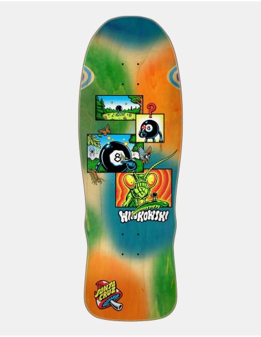 Santa Cruz Winkowski 8Ballr Comic Shaped Skateboard Deck - 10.35" Les magasins à Paris et en Île-de-France