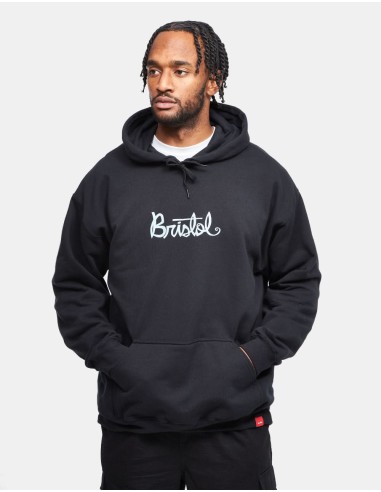 Chocolate x Route One 'Bristol' Flip the Script Pullover Hoodie - Black pas cher chine