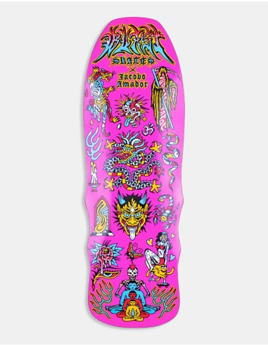 Blast Skates x Jacobo Amador Flash Collection CS Skateboard Deck - 10.25" basket pas cher