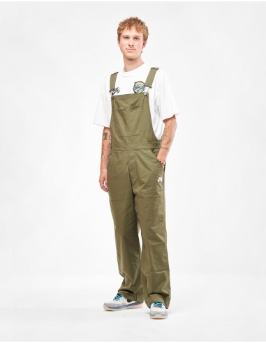 Nike SB Skate Overalls - Medium Olive/White livraison et retour toujours gratuits