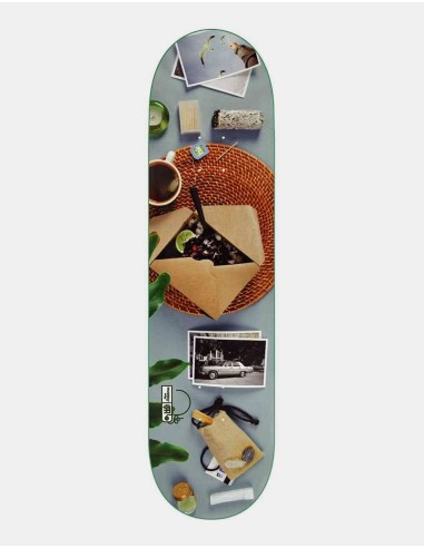 Habitat Delatorre Place Setting Skateboard Deck - 8.125" Les êtres humains sont 