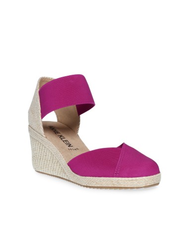 Zoey Round Toe Espadrille Wedges Dans la société mordern