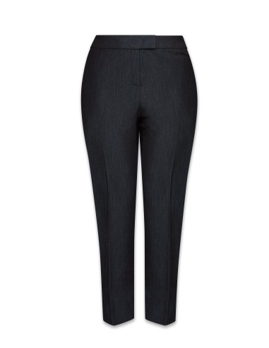 Plus Size Denim Slim Leg Pant- Sale français