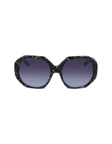 Tortoise Geometric Oversized Sunglasses solde