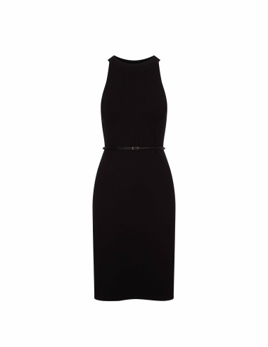 Belted Halter Neck Dress- Sale rembourrage situé sous