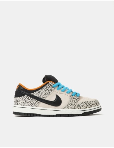 Nike SB 'Safari Electric Pack' Dunk Low Pro QS Skate Shoes - Phantom/Black-Black-Monarch pas cheres