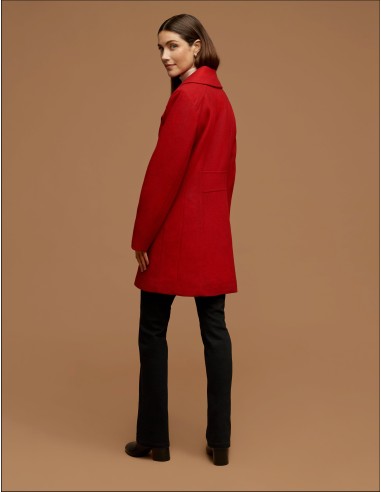 Wool Coat With Buttons Venez acheter