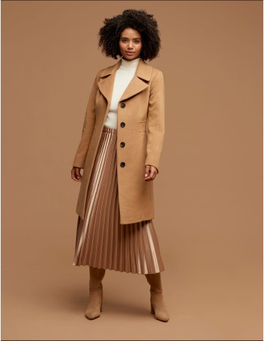 Notch Collar Wool Coat offre 