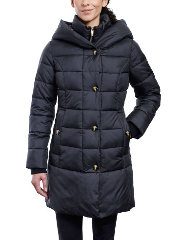 Consider It Snap Front Puffer Jacket soldes