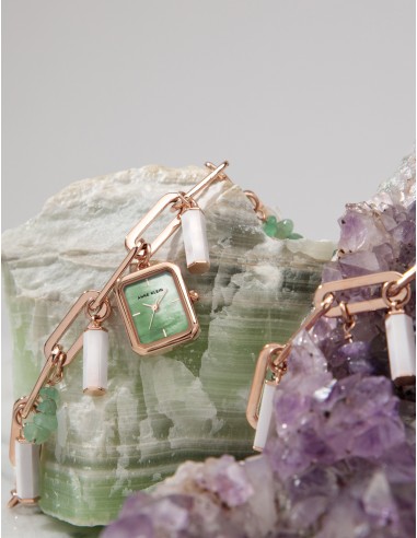 Gemstone Charm Bracelet Watch de la marque