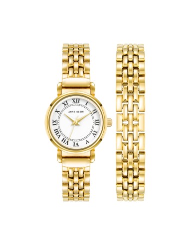 Roman Numeral Dial Bracelet Watch Set la livraison gratuite