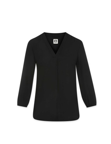 V-Neck Long Sleeve Blouse- Sale Dans la société mordern