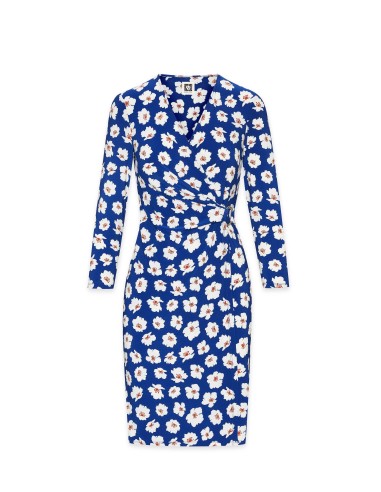 Printed Signature Wrap Dress- Sale sélection de produits