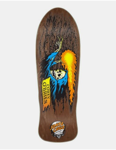 Santa Cruz O'Brien Reaper Reissue Skateboard Deck - 9.84" hantent personnes