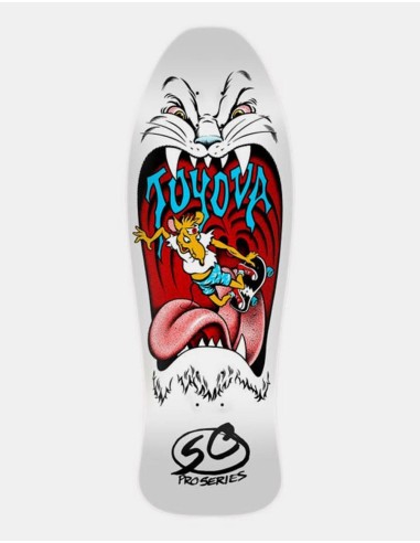 Santa Cruz Toyoda Reissue Skateboard Deck - 10.4" destockage