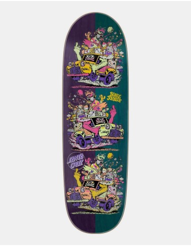 Santa Cruz Johnson Beastwagon Crew Shaped Skateboard Deck - 8.8" votre restaurant rapide dans 