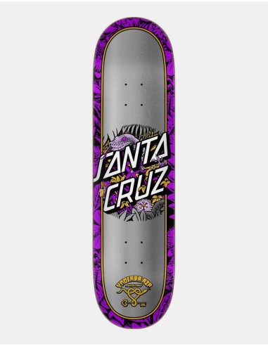 Santa Cruz Asp Flores Dot VX Skateboard Deck - 8.25" solde