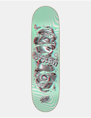 Santa Cruz Wooten Unwound Anaglyph Skateboard Deck - 8.5" l'achat 