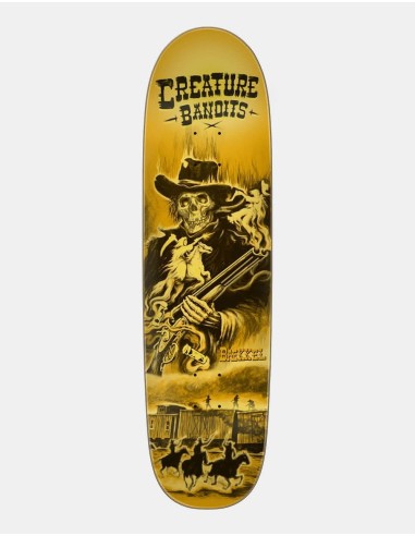 Creature Baekkel Bandits Skateboard Deck - 8.5" Véritable concentré