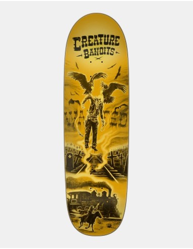 Creature Team Bandits Skateboard Deck - 9.25" livraison et retour toujours gratuits