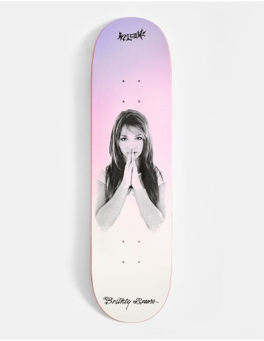 Welcome x Britney Spears Believe Skateboard Deck - 8.5" prix