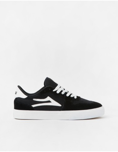 Lakai York Skate Shoes - Black/White Suede Venez découvrir notre 