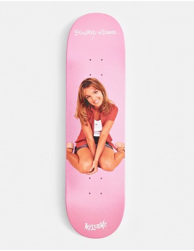 Welcome x Britney Spears Baby One More Time Skateboard Deck - 8.25" l'évolution des habitudes 